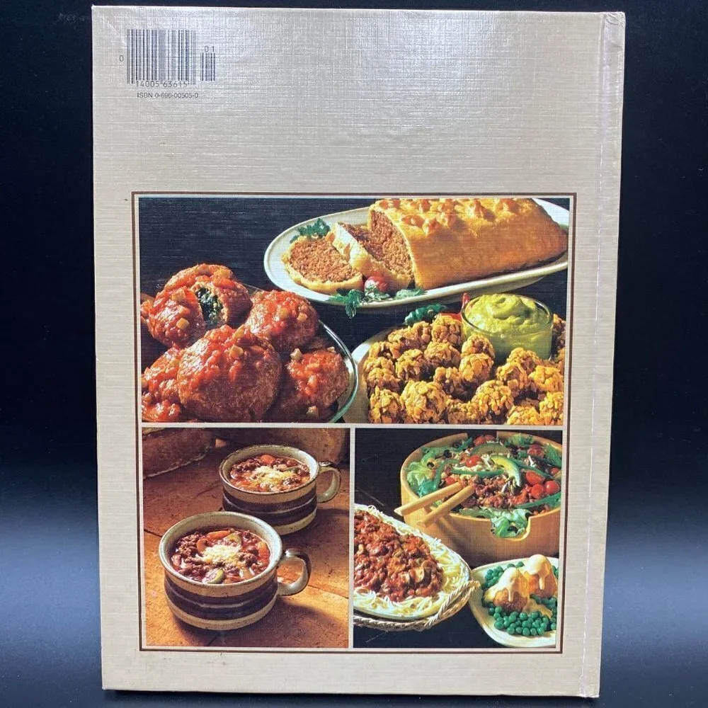 Vintage Better Homes & Gardens Hamburger & Ground Meats Cookbook